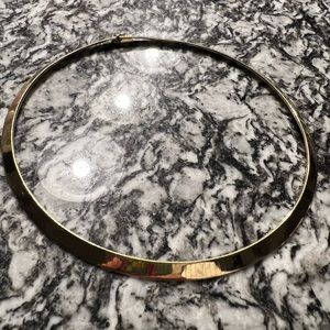 14K Gold Omega Necklace 16 Inch 6mm, appraisal attached